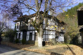 A typical village home in Bulgaria: traditional architecture