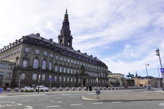 Exterior of Christiansborg Palace: Front