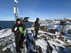 Filming in Greenland: It's cold!