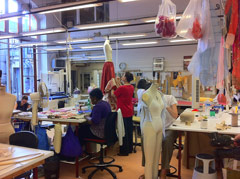 An haute couture workshop.