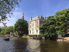 アムステルダムのライクスムゼーウム（国立美術館）の界隈