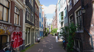 アムステルダムの"一般住宅街"