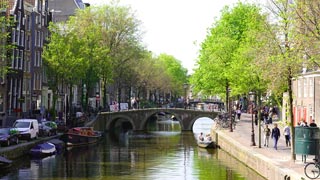 アムステルダム市の運河